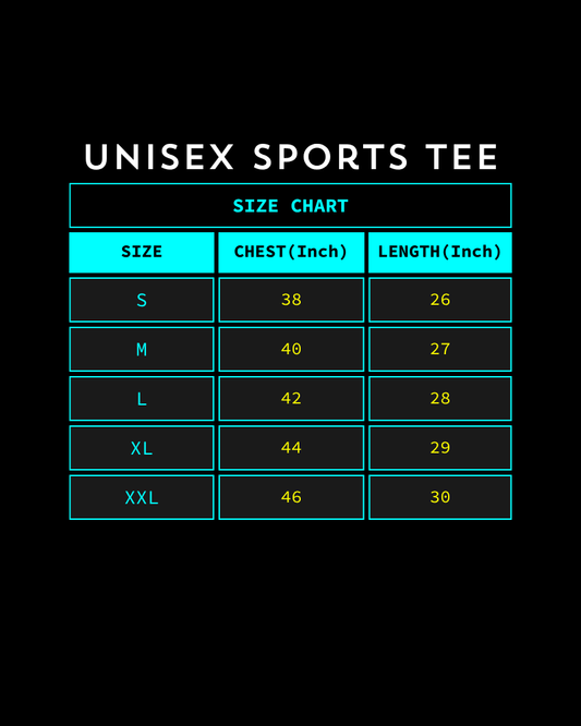 Smokey Black Sports Tee