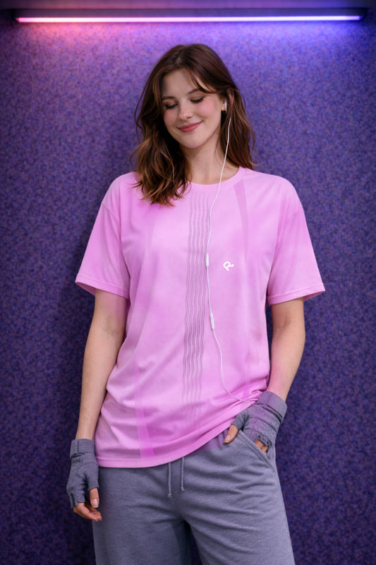 Smokey Pink Sports Tee